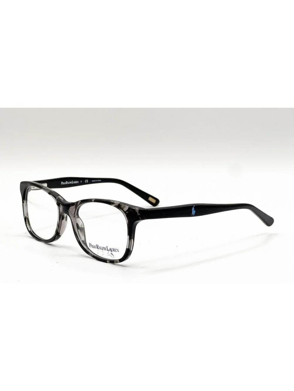 Polo Ralph Lauren Polo 8522 1308 Black Gray Tortoise Eyeglass Frames 46-16